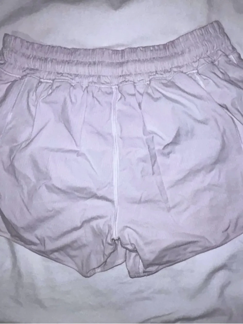 White Lululemon Athletic shorts